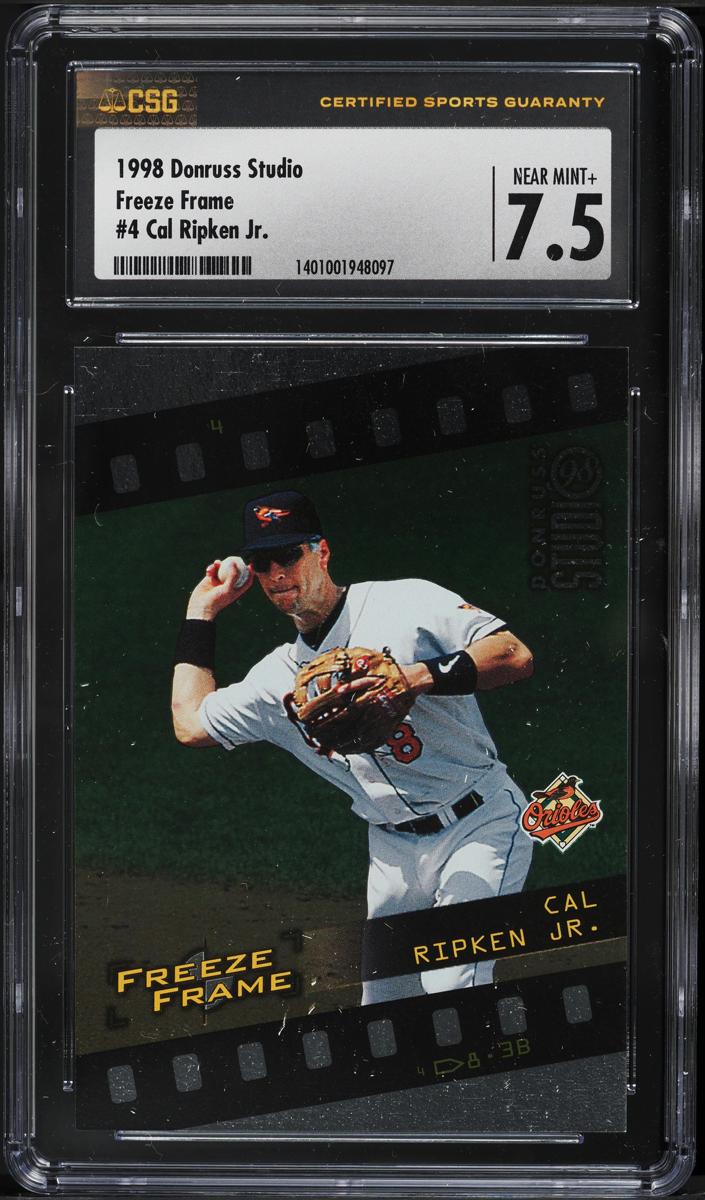1998 Donruss Studio Baseball Cal Ripken Jr. #4