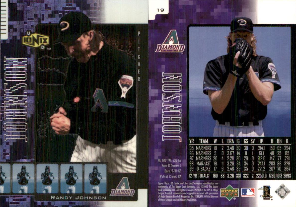 2000 Randy Johnson #19