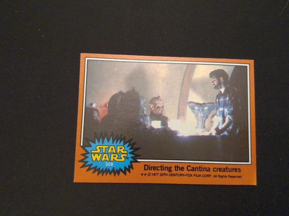 1977 Topps Star Wars Cantina #308 card