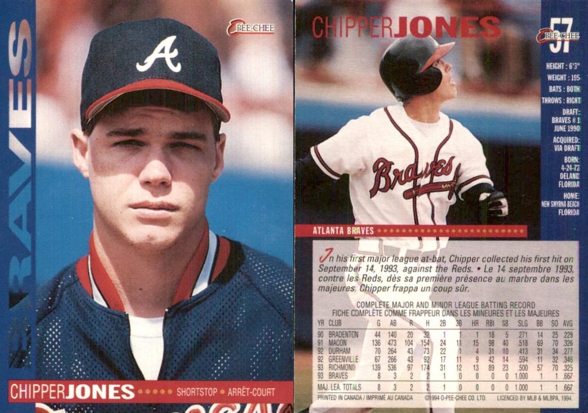 1994 Chipper Jones #57