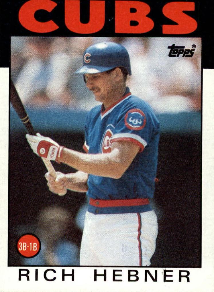1986 Rich Hebner #19