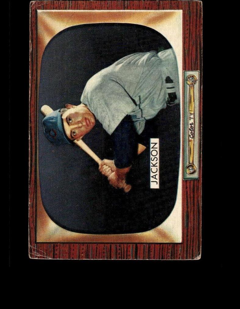 1955 Bowman Randy Jackson #87 card