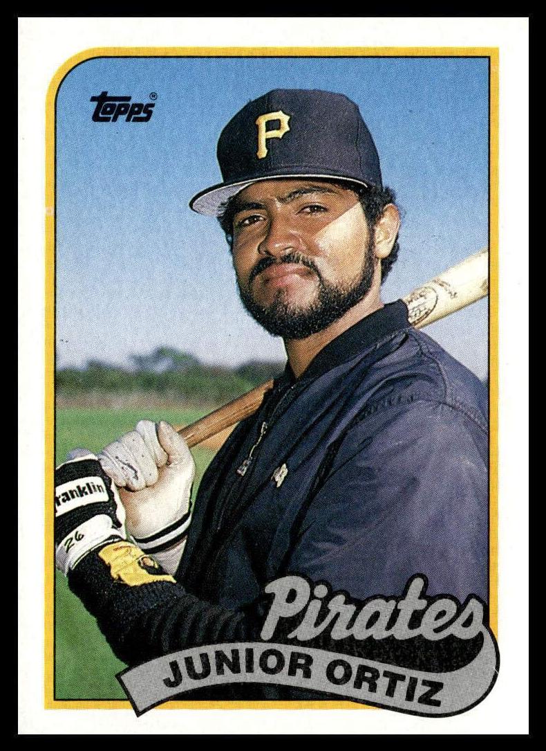 1989 Topps Junior Ortiz #769 card