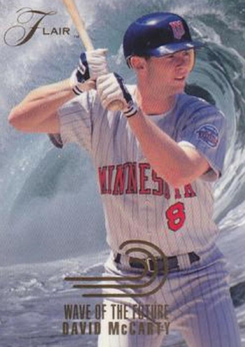 David McCarty 1993 Flair Wave of the Future Baseball