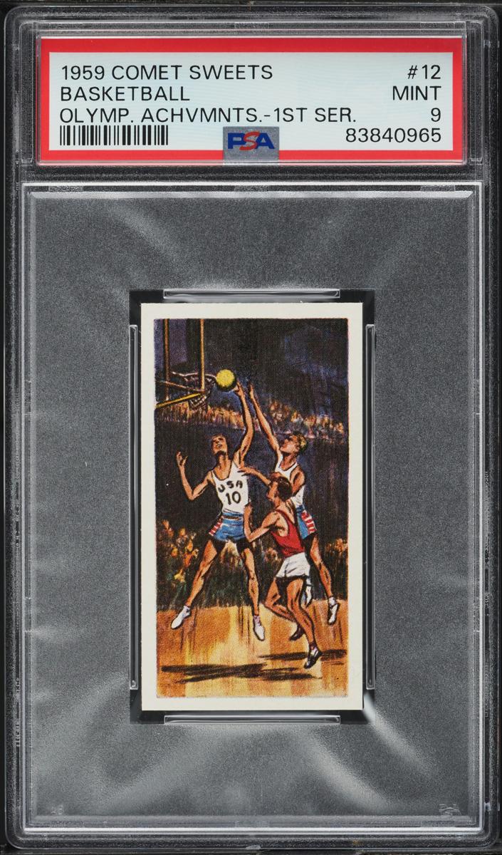 Basketball - 1959 Comet Sweets Olympic Achievements Olympics