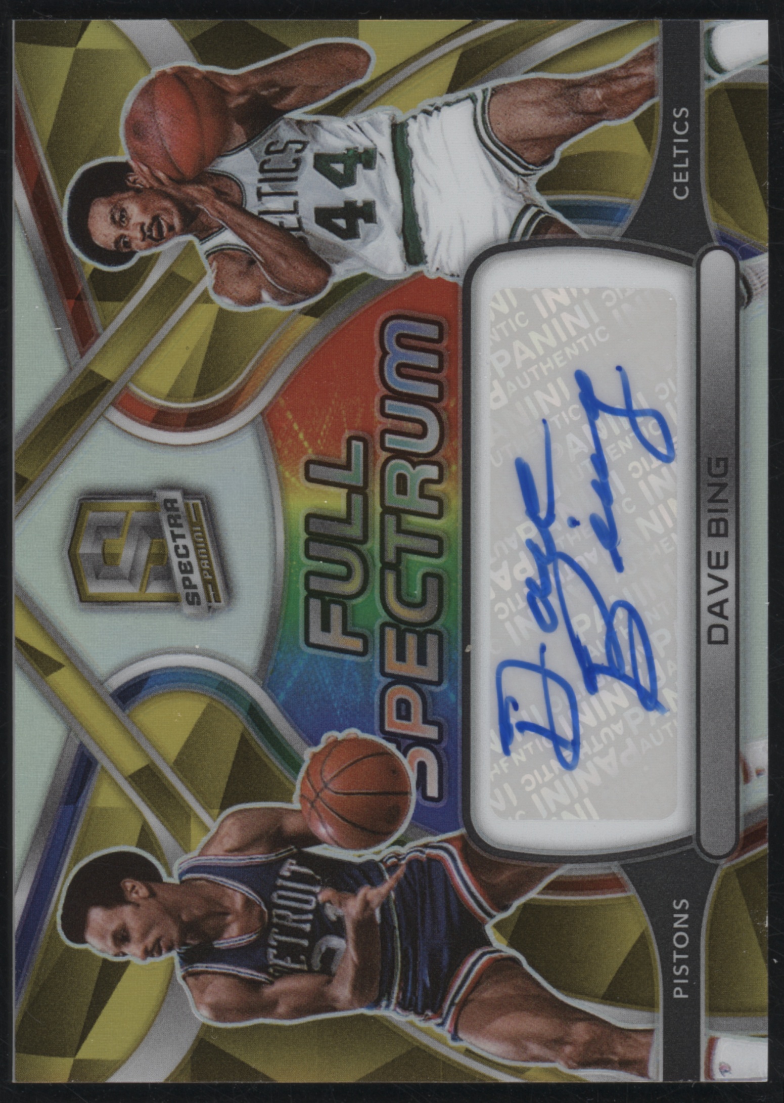 2021 Dave Bing [Gold] #FSS-DVB