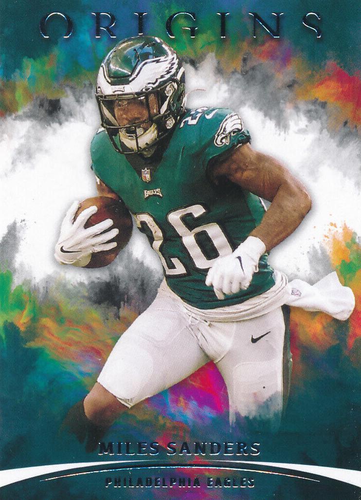 2021 Panini Origins Miles Sanders #80 card