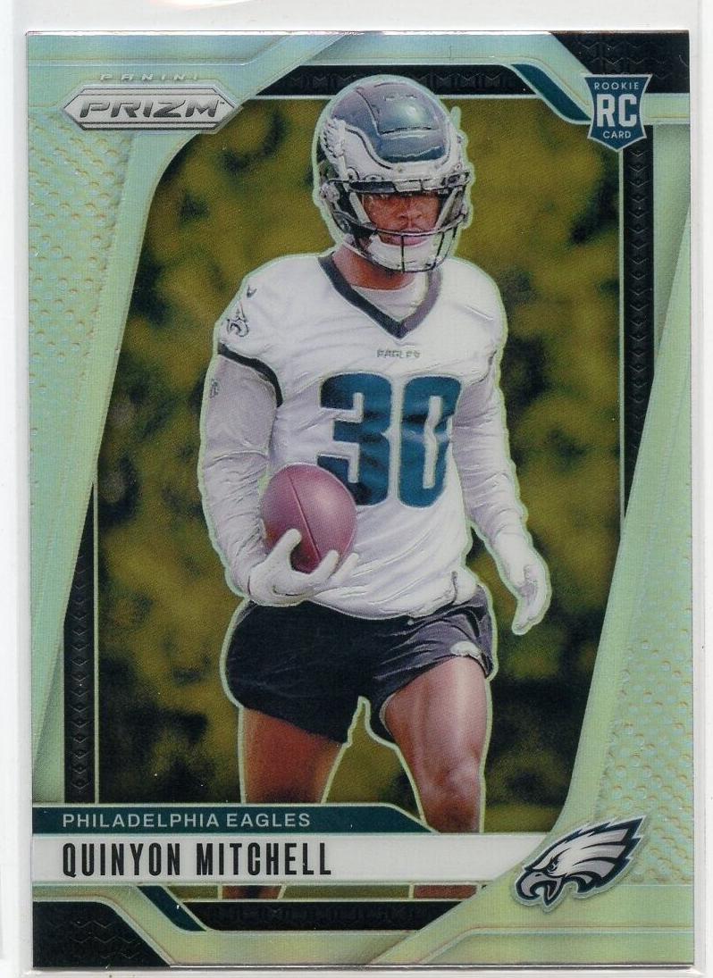 2024 Panini Prizm Quinyon Mitchell [Green] #381 card
