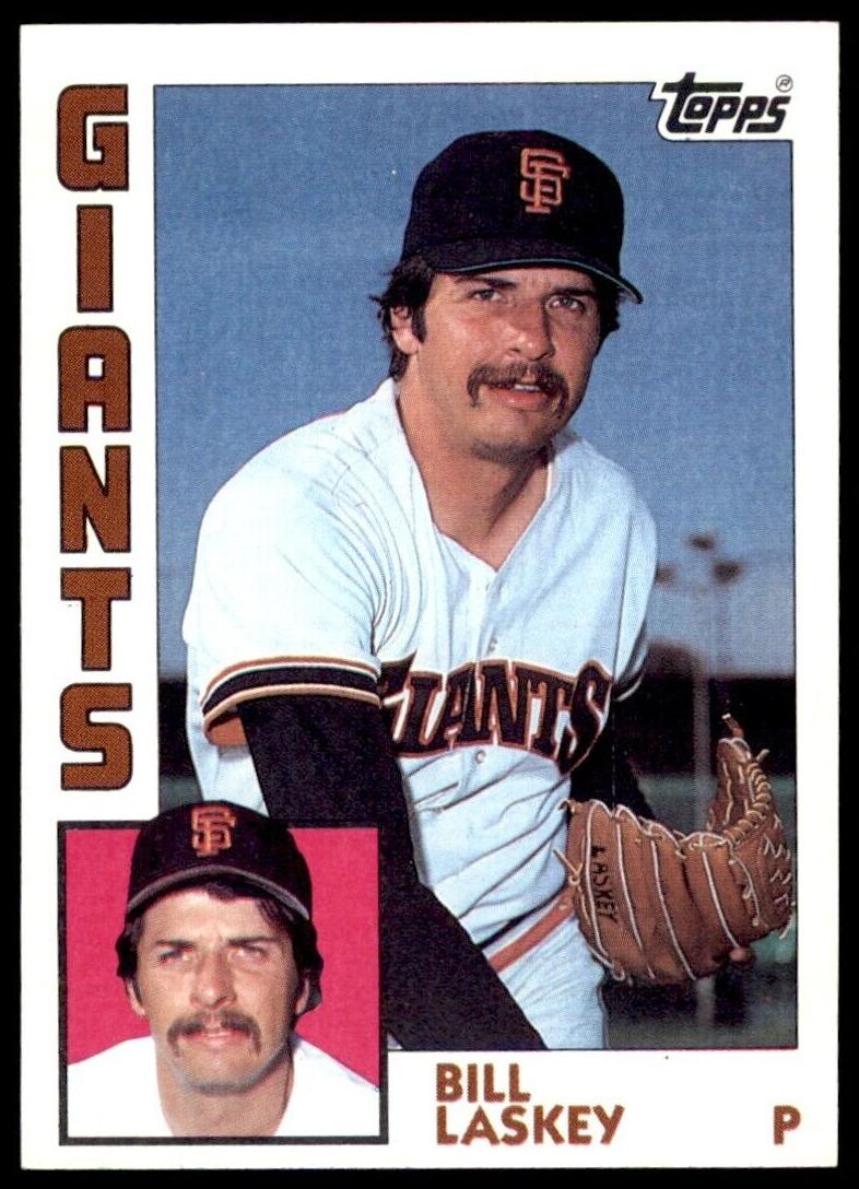 1984 Topps Bill Laskey #129 card