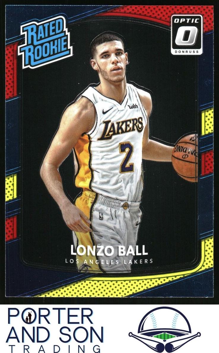 2017 Lonzo Ball [Red and Yellow] #199