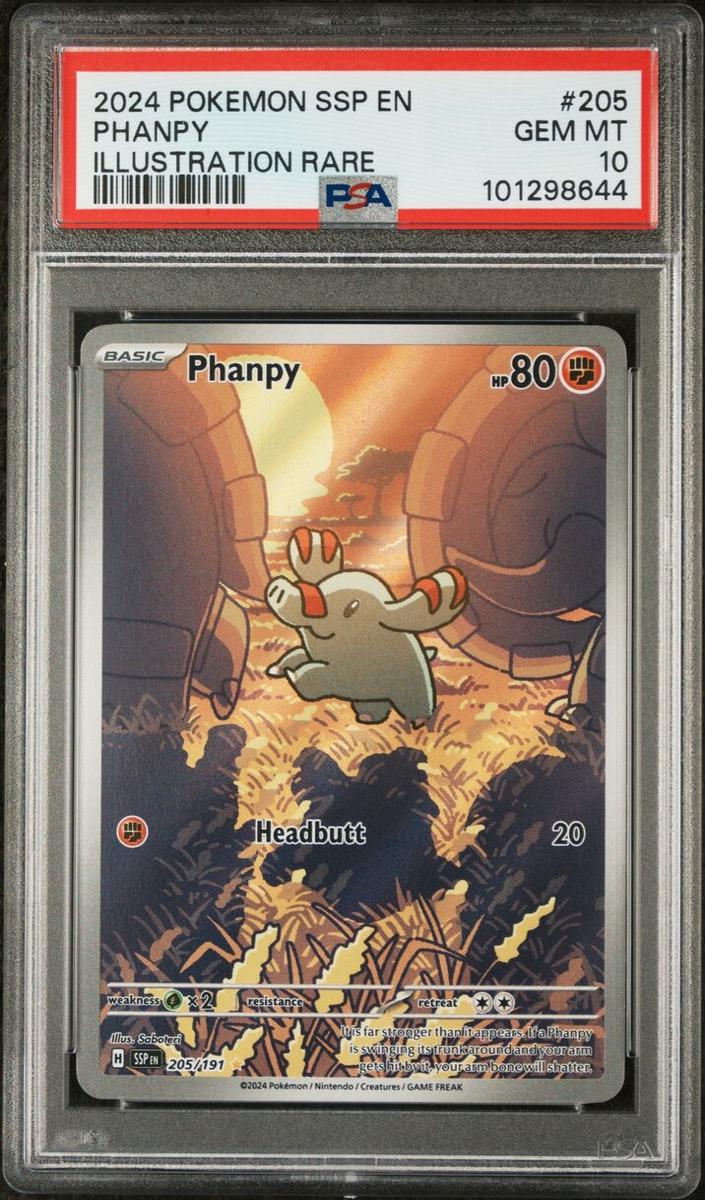 Phanpy 2024 Pokemon Scarlet & Violet Surging Sparks