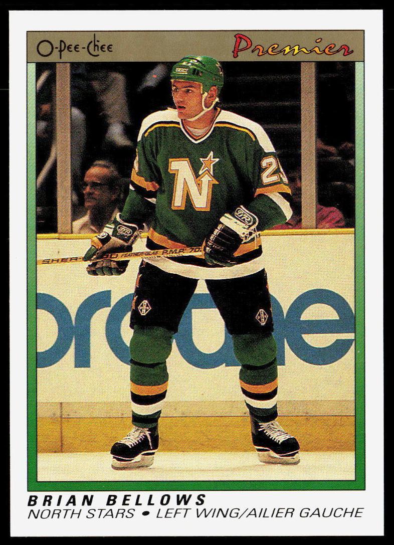1990 O-Pee-Chee Premier Brian Bellows #3 card
