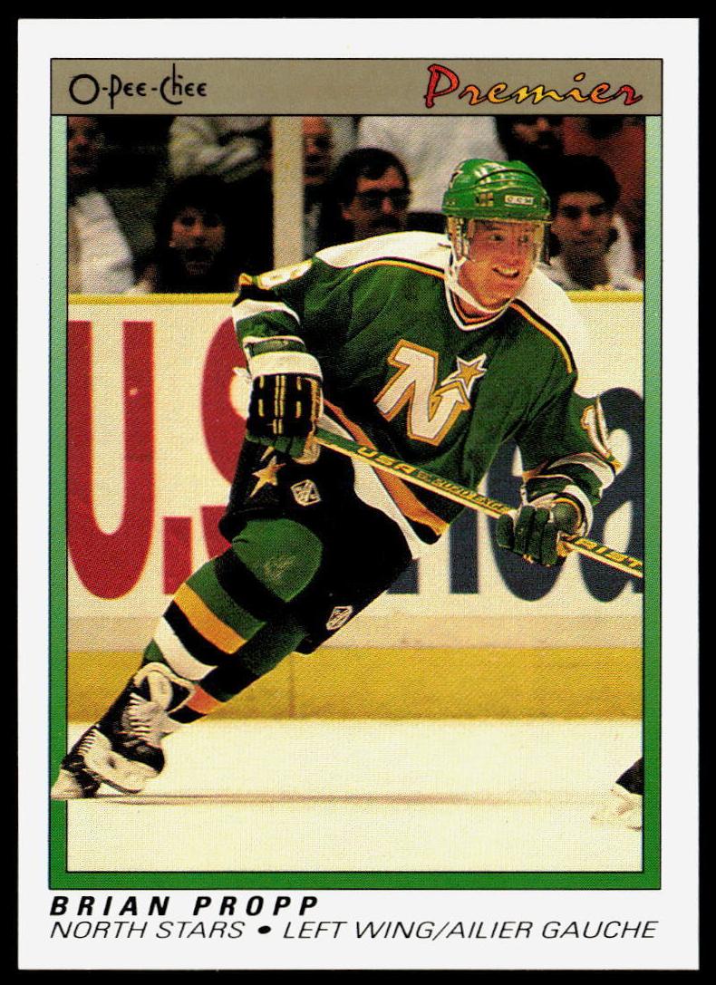 1990 O-Pee-Chee Premier Brian Propp #92 card