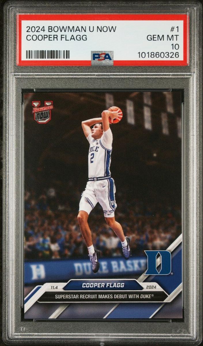 Cooper Flagg 2024 Bowman U Now Basketball