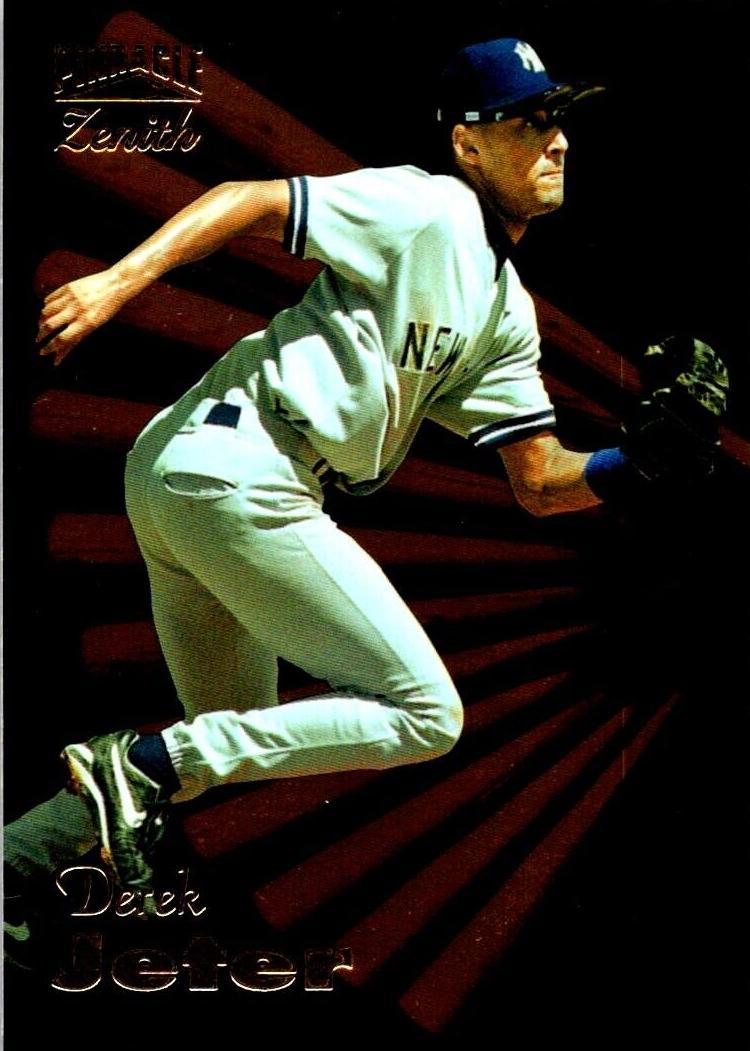 1996 Zenith Derek Jeter #93 card