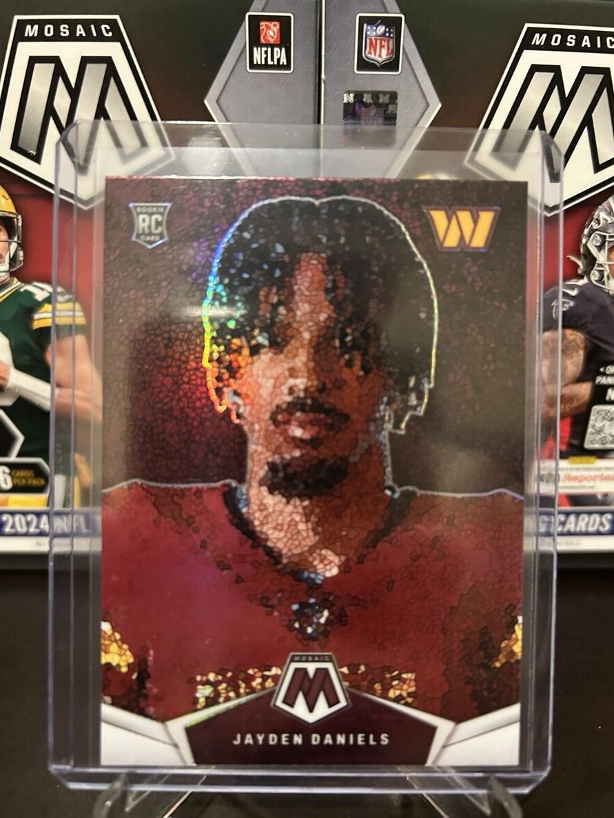 2024 Panini Mosaic #MMJDS Jayden Daniels front