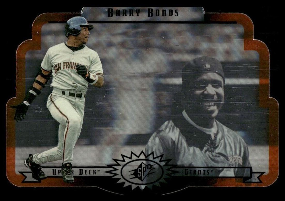 1996 Spx Barry Bonds #51 card