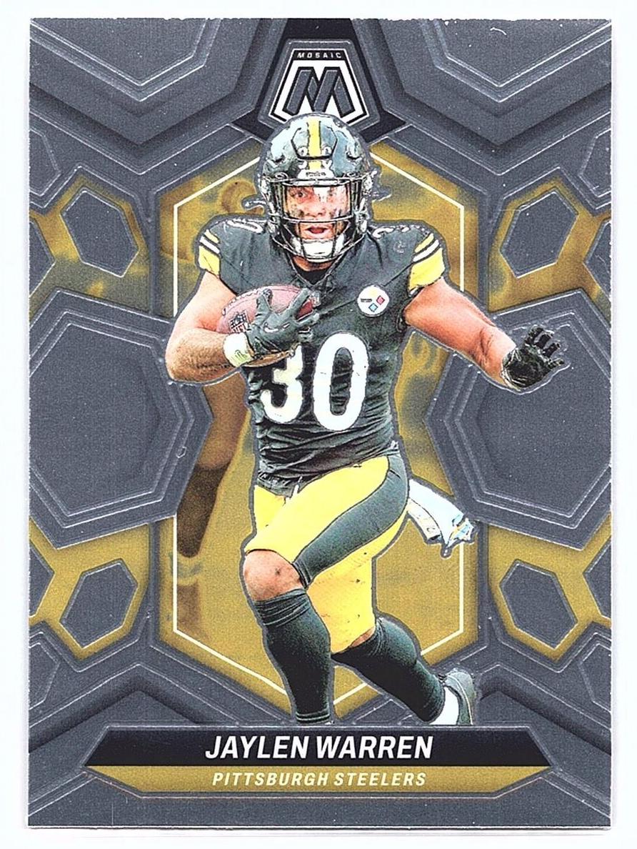 Jaylen Warren 2024 Mosaic Football card