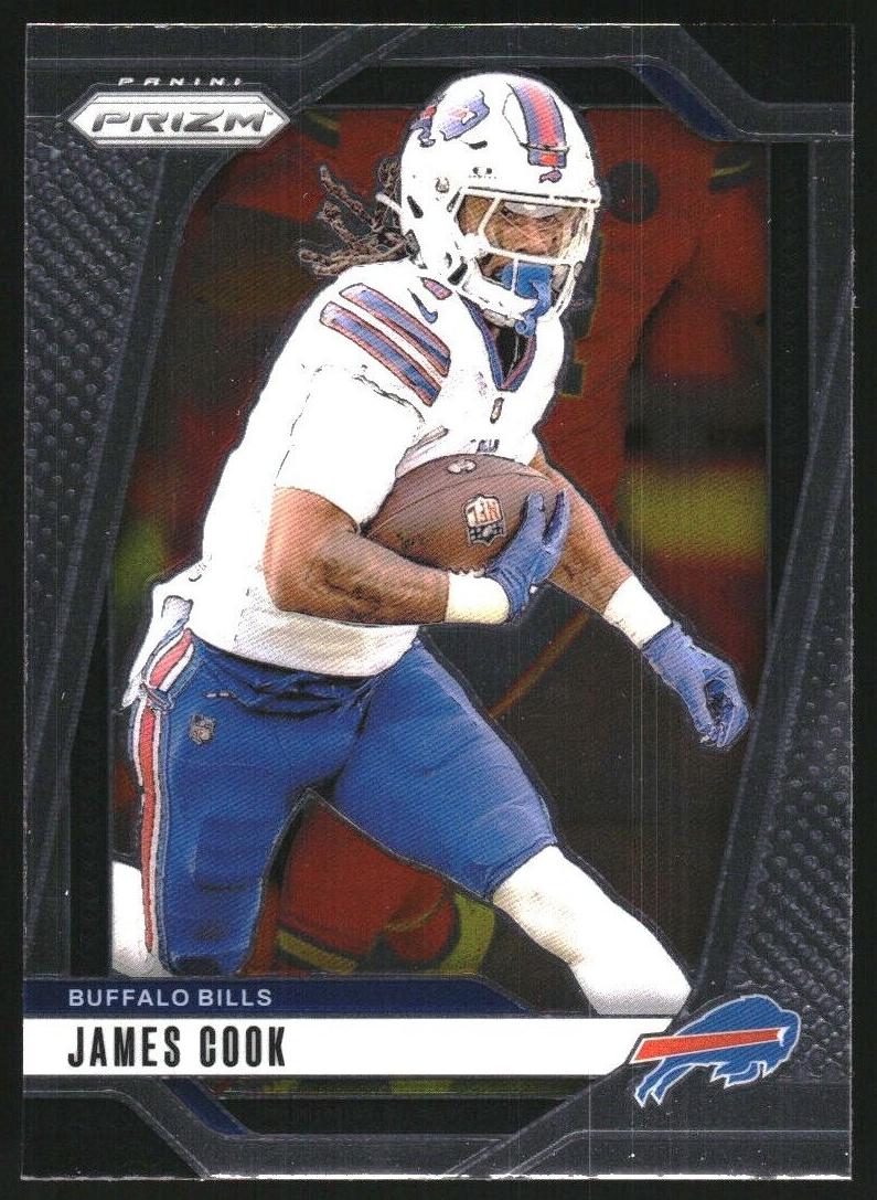 James Cook 2024 Prizm Football card