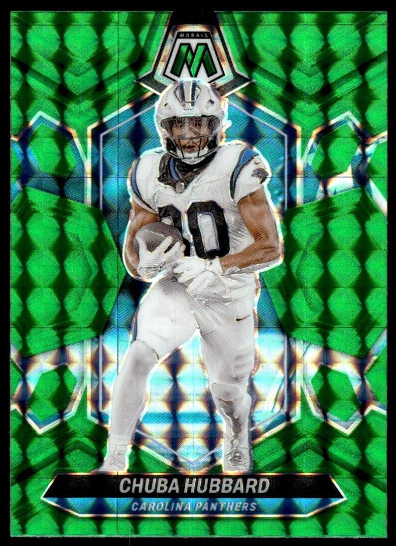 Chuba Hubbard 2024 Mosaic Football card