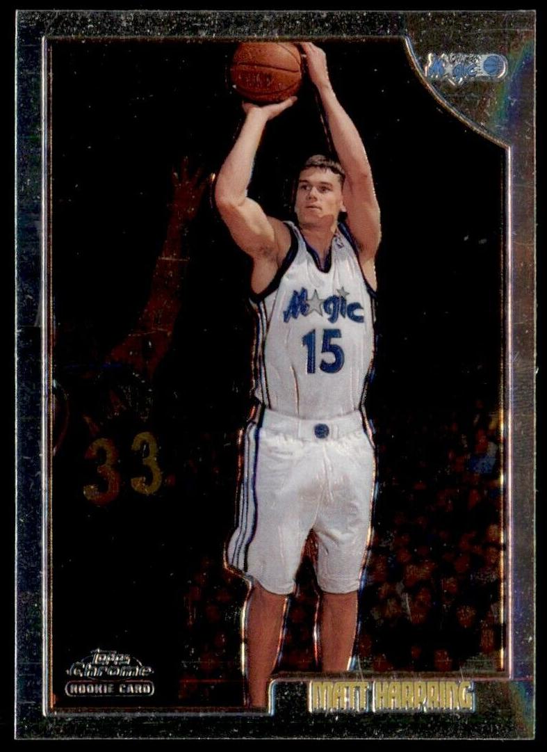 1998 Topps Chrome Matt Harpring #157 card
