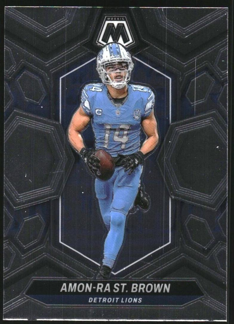 Amon-Ra St. Brown 2024 Mosaic Football card