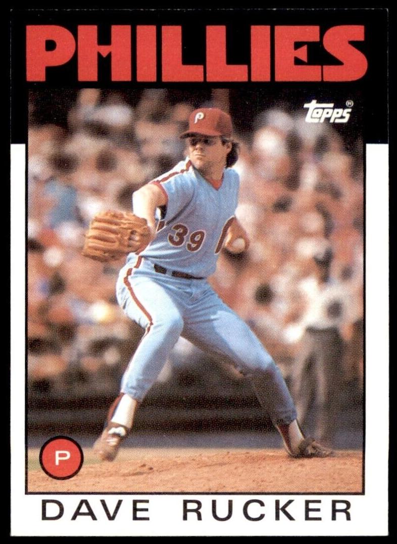 1986 Dave Rucker #39