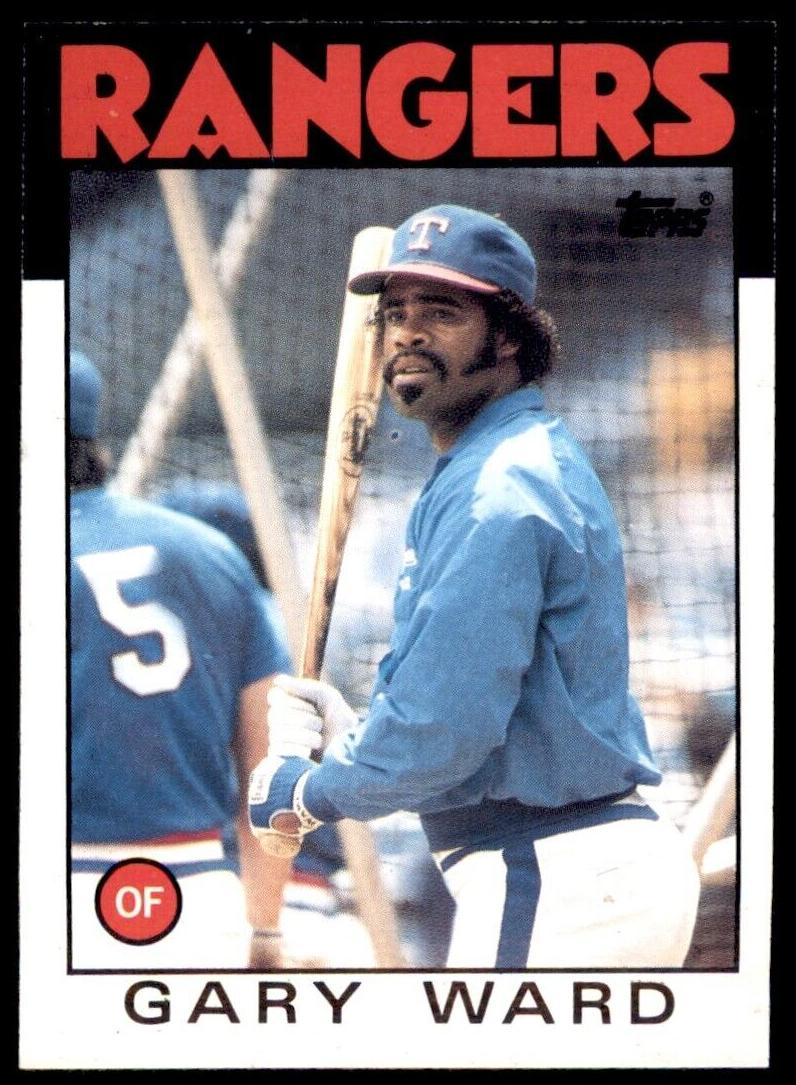 1986 Gary Ward #105