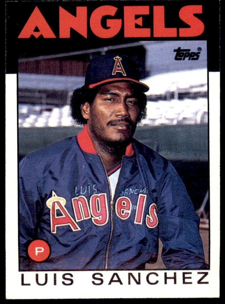 1986 Luis Sanchez #124