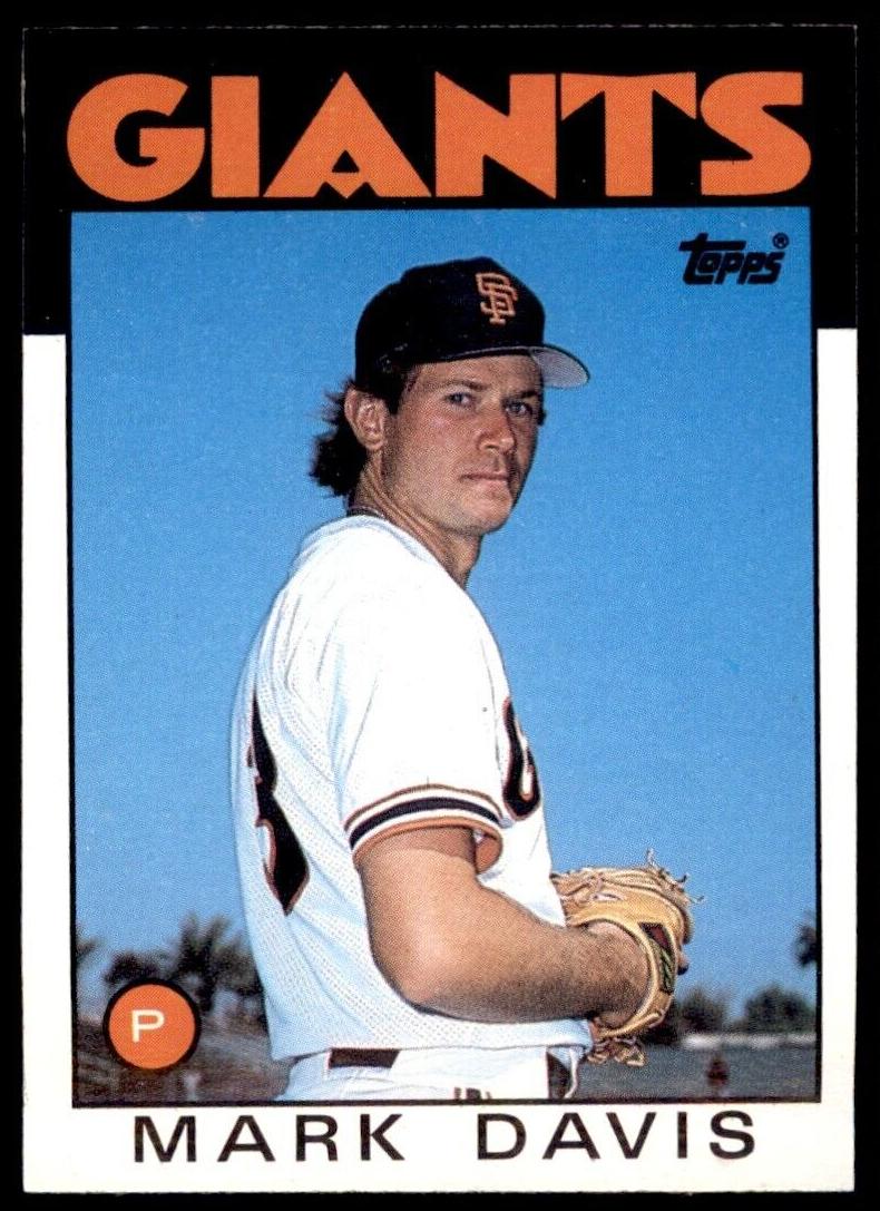 1986 Mark Davis #138