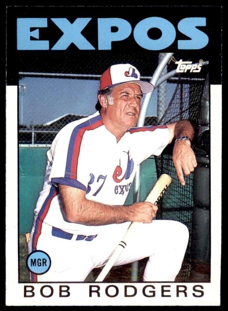 1986 Bob Rodgers #171
