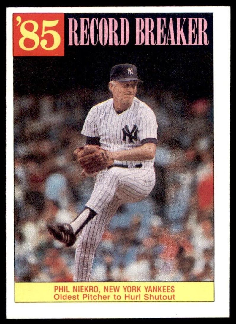 1986 Phil Niekro #204