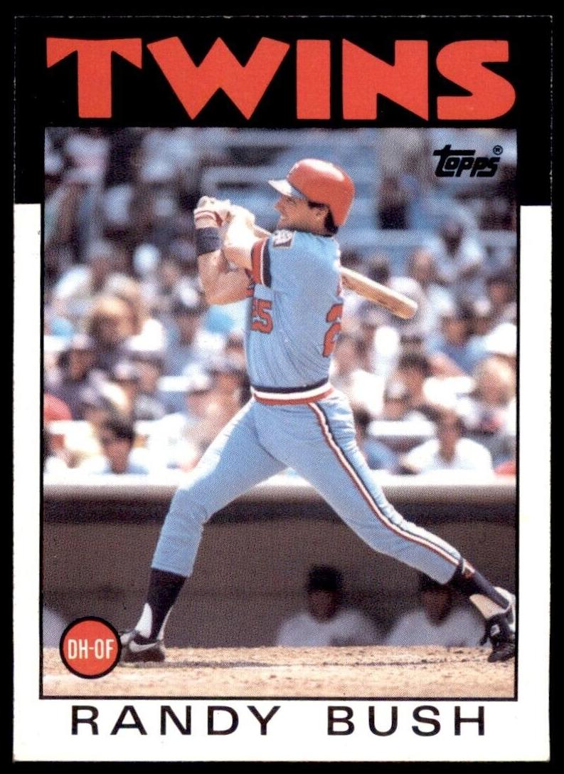 1986 Randy Bush #214