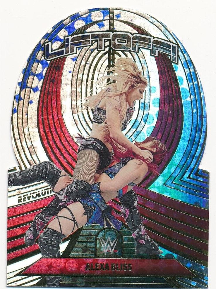 2023 Panini Revolution WWE Liftoff Alexa Bliss #7 card
