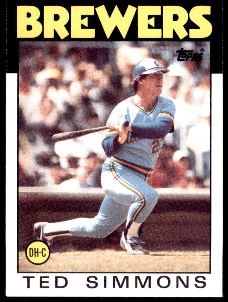 1986 Ted Simmons #237