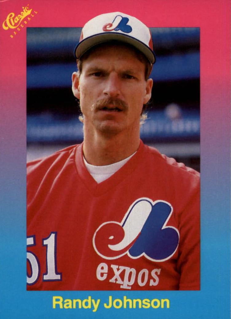 1989 Classic Randy Johnson #95 card