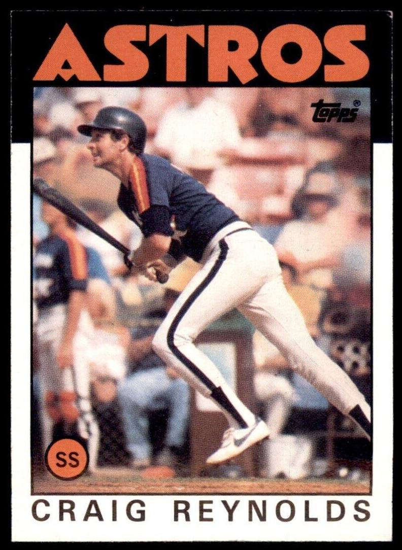 1986 Topps Craig Reynolds #298 card