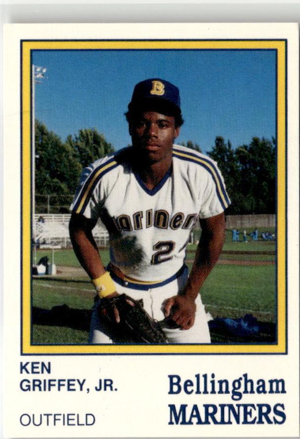 1987 Bellingham   Auto #15 Ken Griffey front