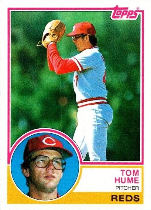 1983 Topps Tom Hume #86 card