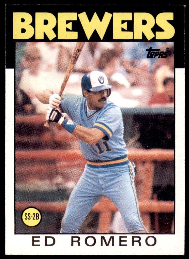 1986 Ed Romero #317