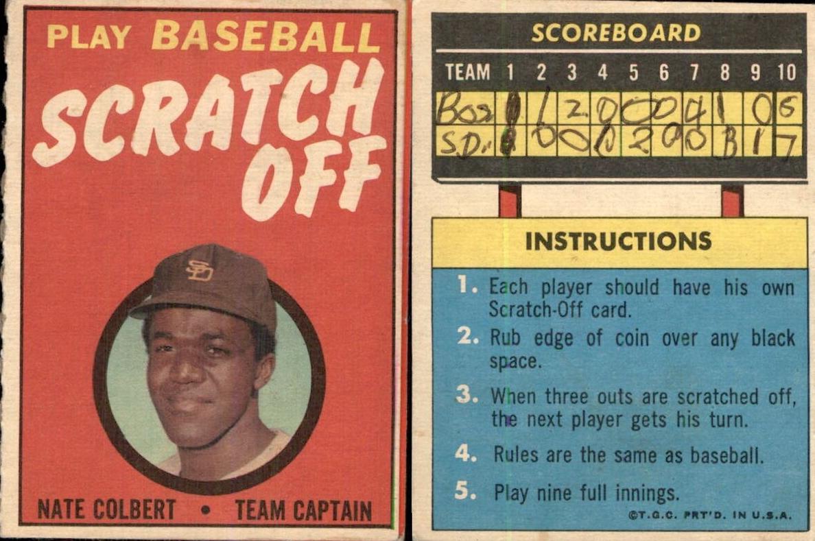 1971 Nate Colbert #NNO