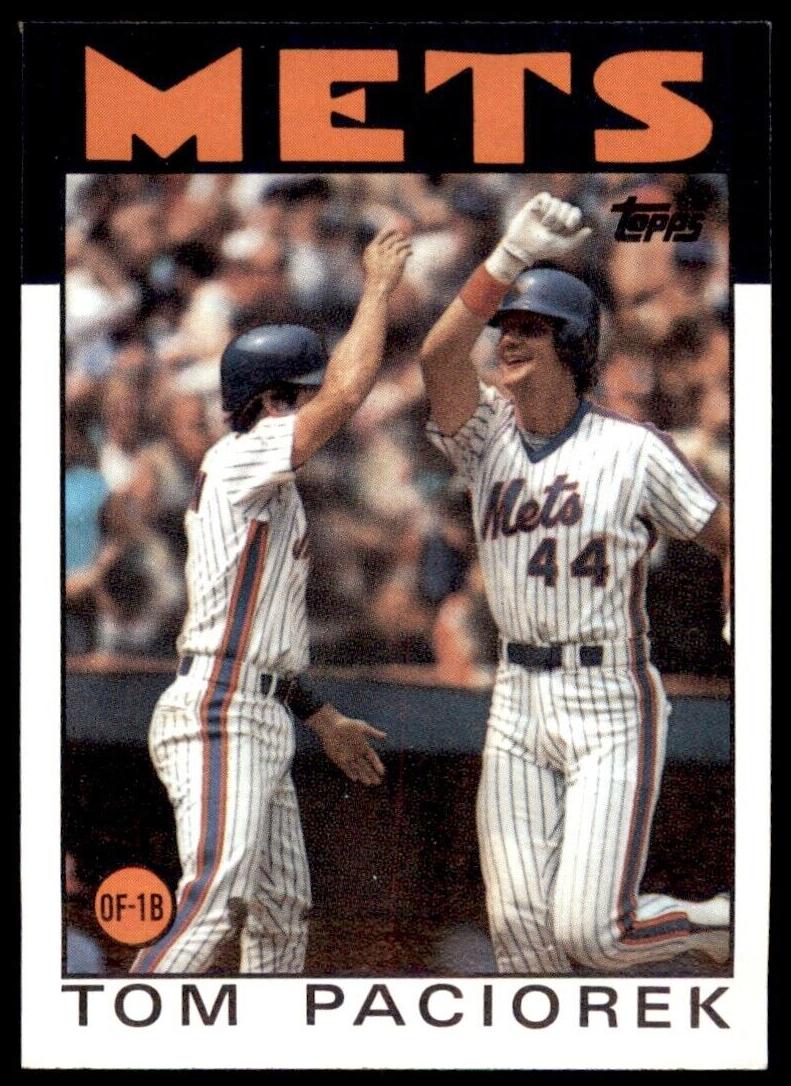 1986 Tom Paciorek #362