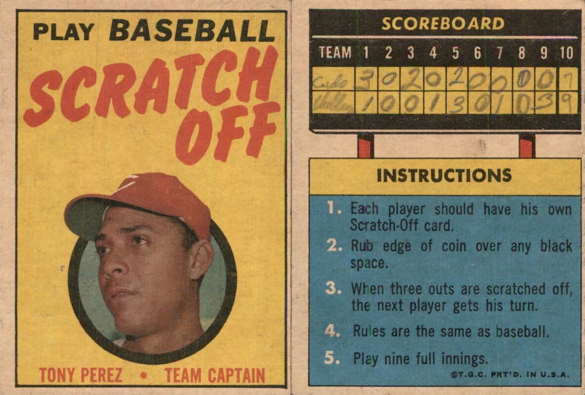 1971 Tony Perez #NNO