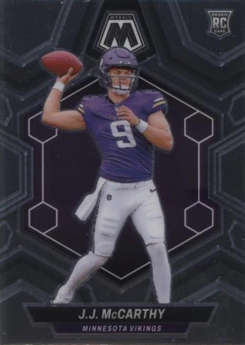 J.J. McCarthy 2024 Mosaic Football card