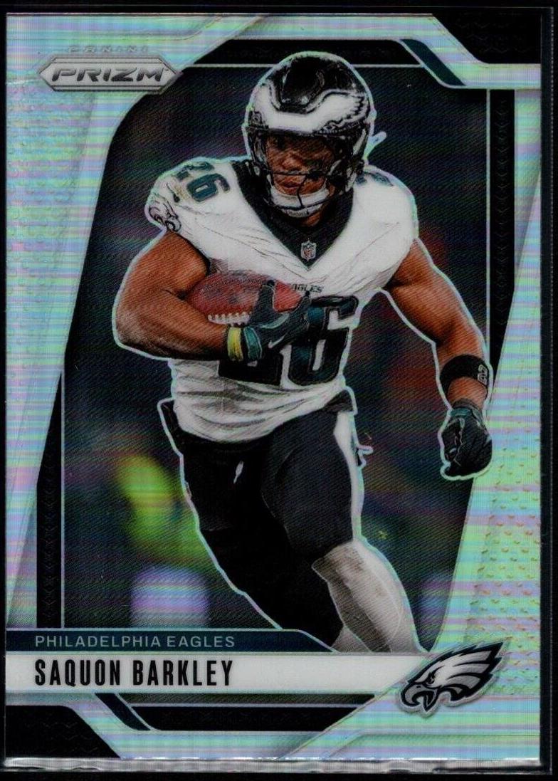 2024 Panini Prizm Saquon Barkley [Green] #232 card