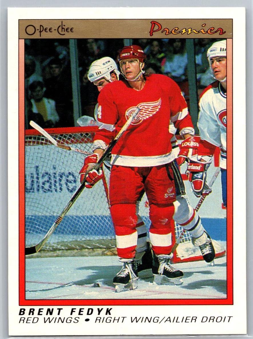 1990 O-Pee-Chee Premier Brent Fedyk #31 card