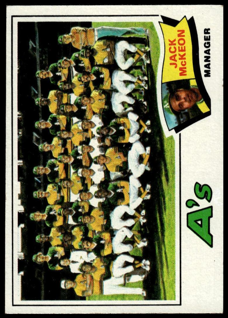 1977 A's Team #74