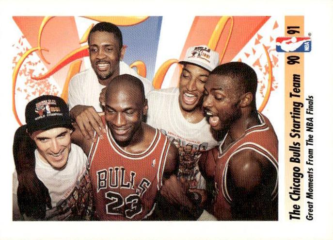 1991 Bulls Starting Five #337