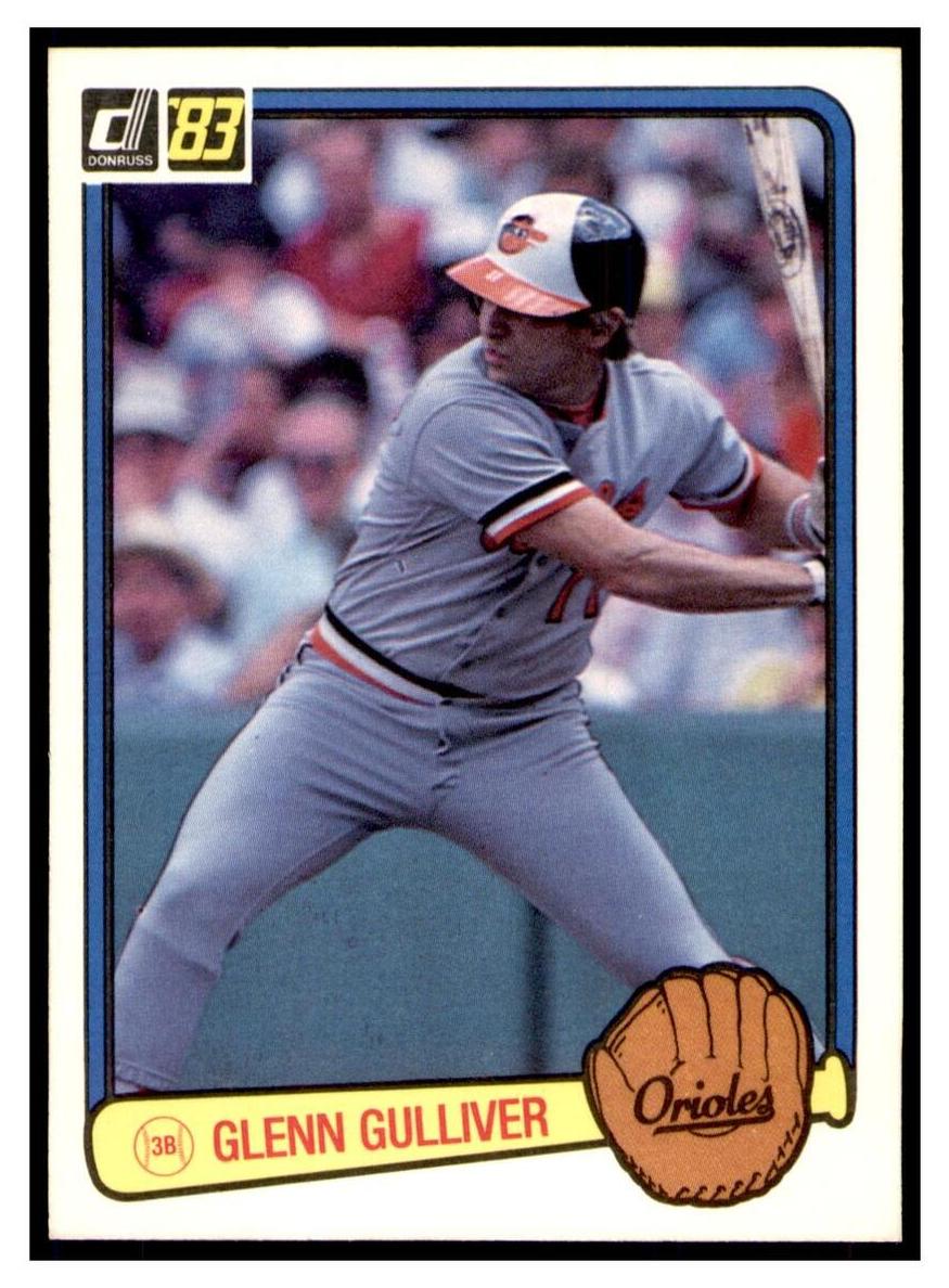 1983 Donruss Glenn Gulliver #131 card