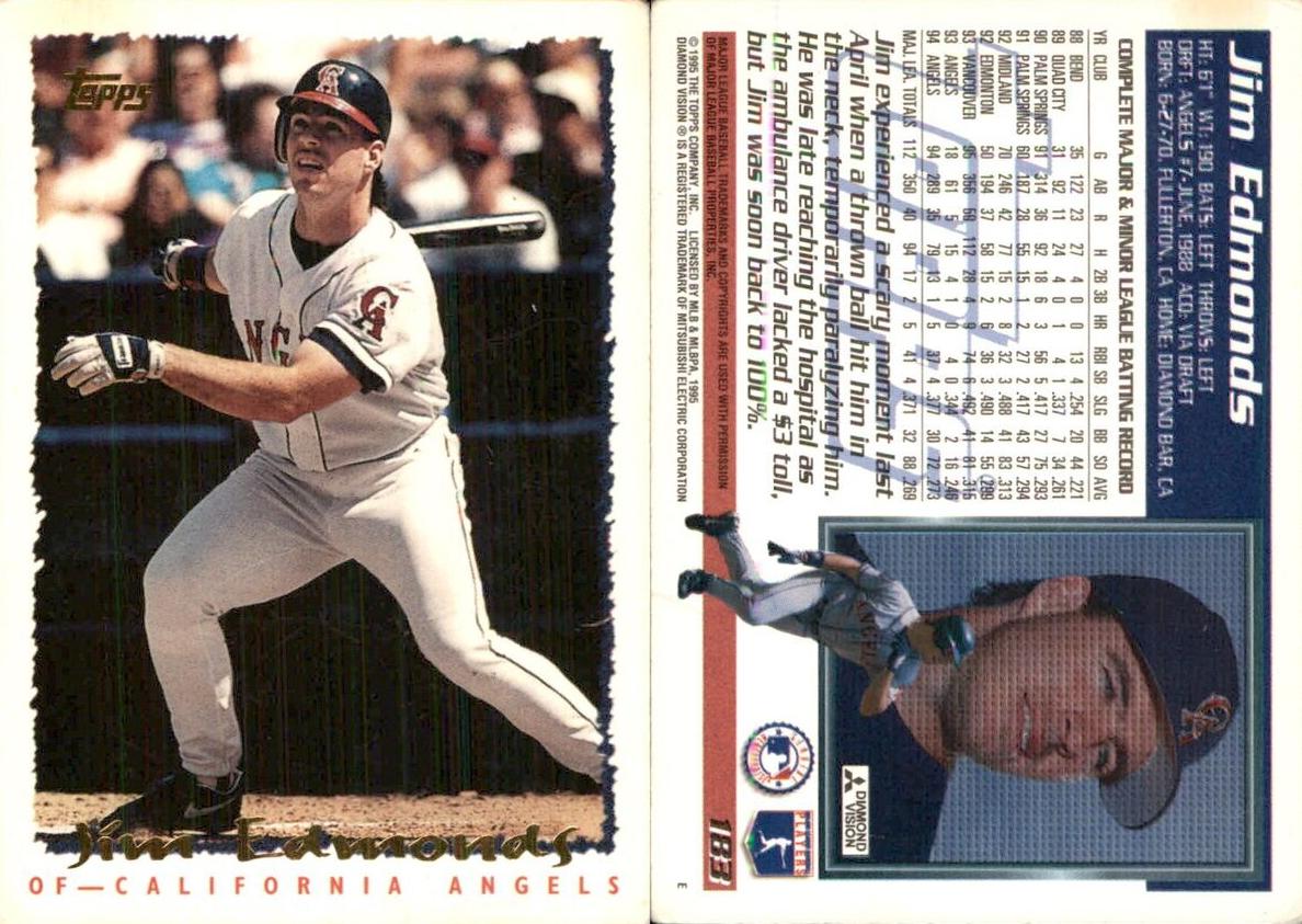 1995 Jim Edmonds #183